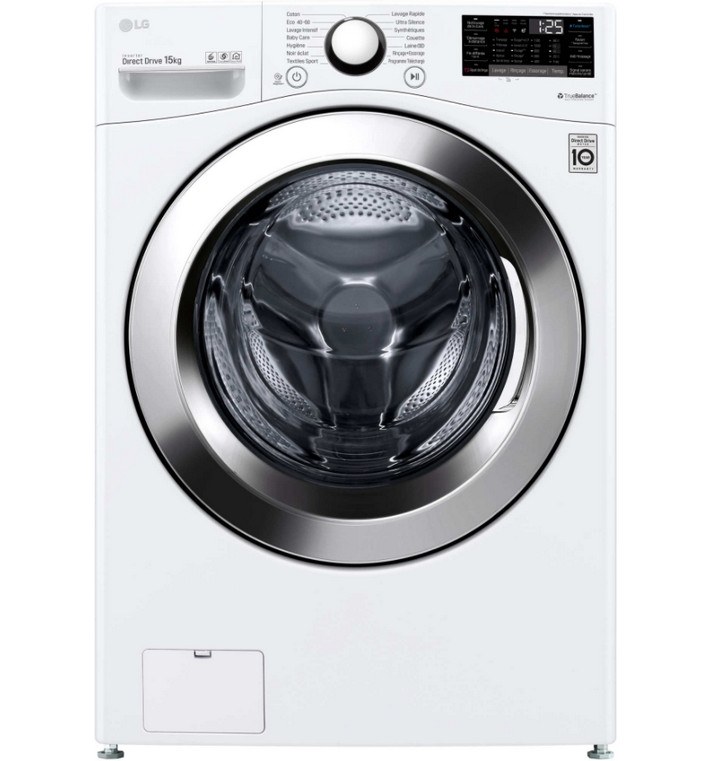 Frontlader-Waschmaschine LG F51P12WH 15 kg