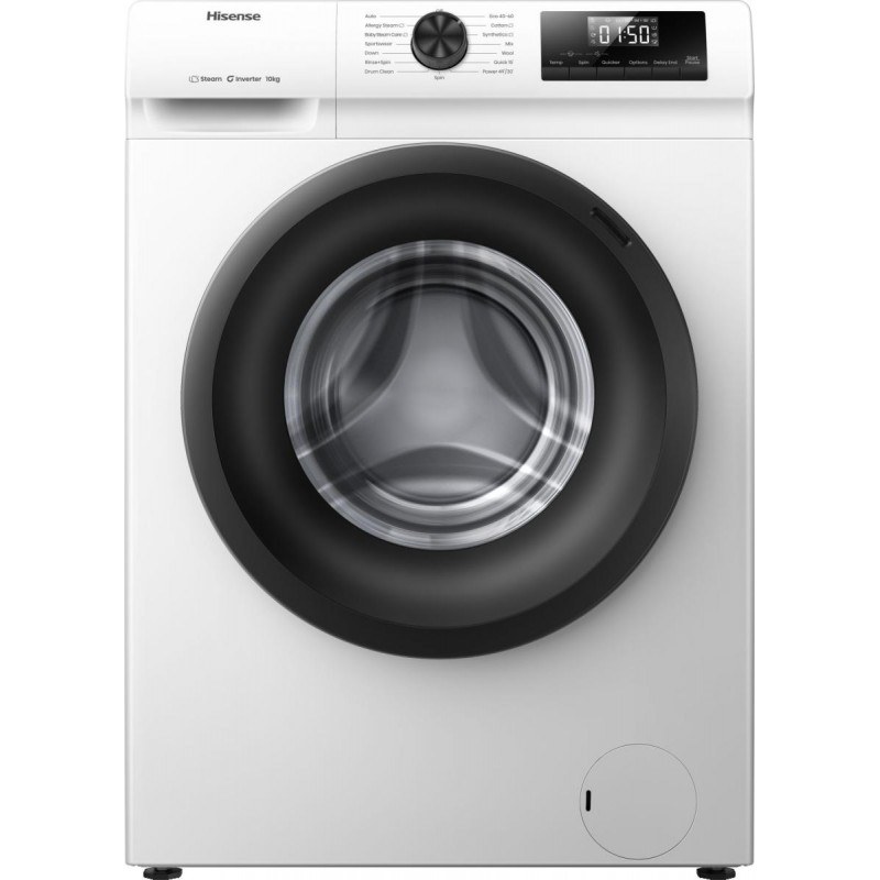 Hisense WF1Q1041BW – Frontlader-Waschmaschine 10 kg 1400 U/min