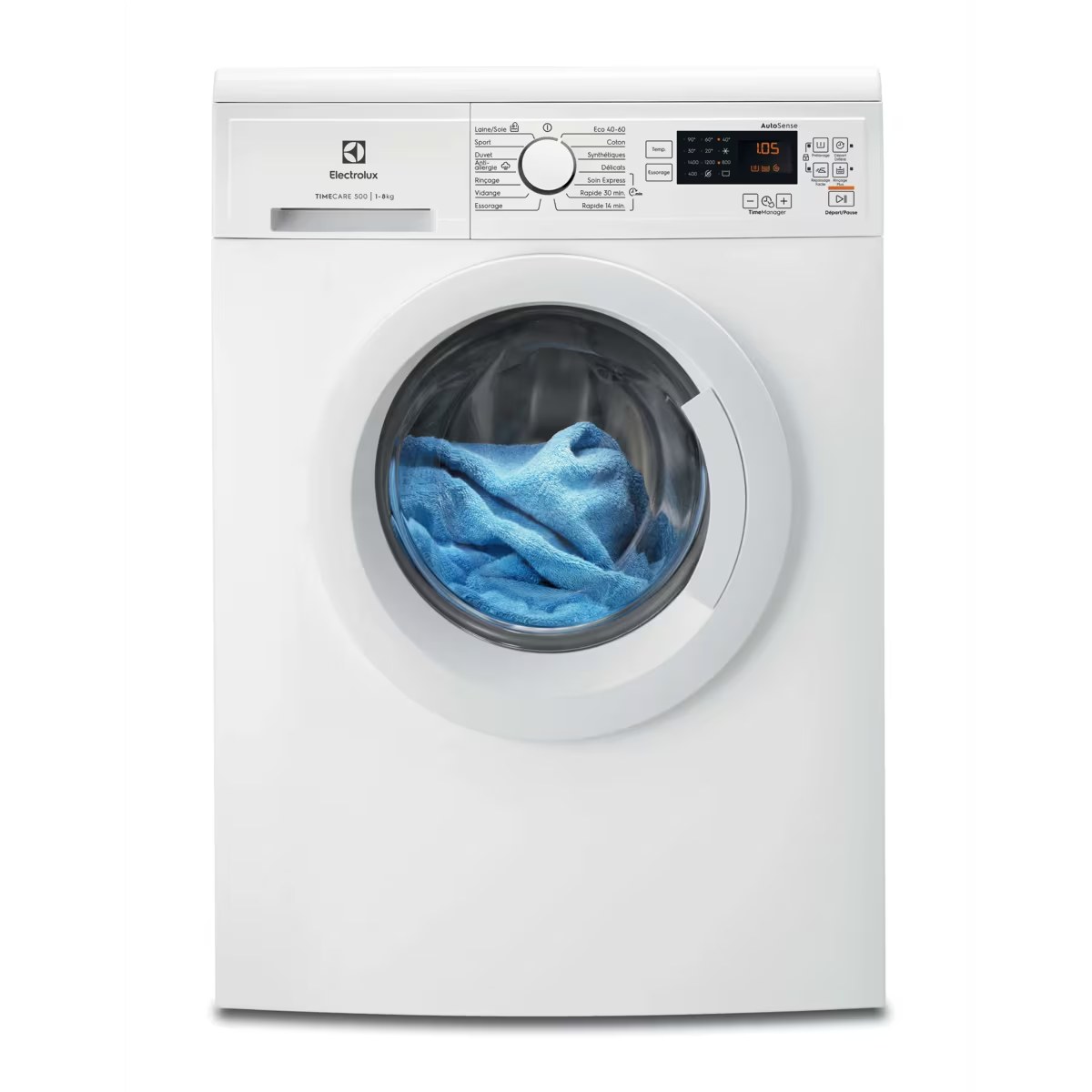 Electrolux EW2F6812AW 8 kg TimeCare – Frontlader-Waschmaschine