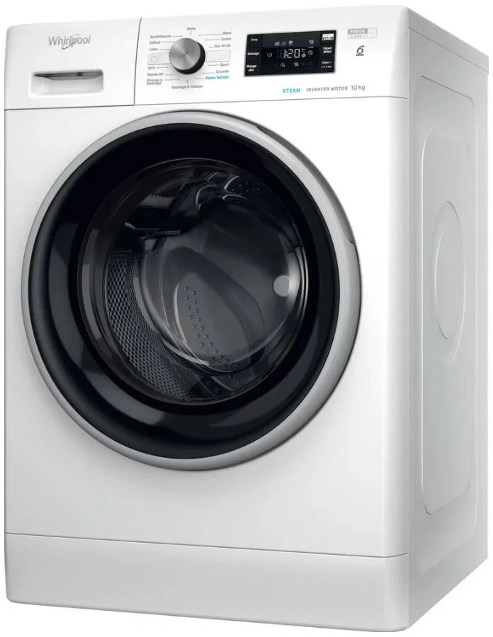 Whirlpool FFBR 10489 BSV FR Bullaugen 10 kg – Frontlader