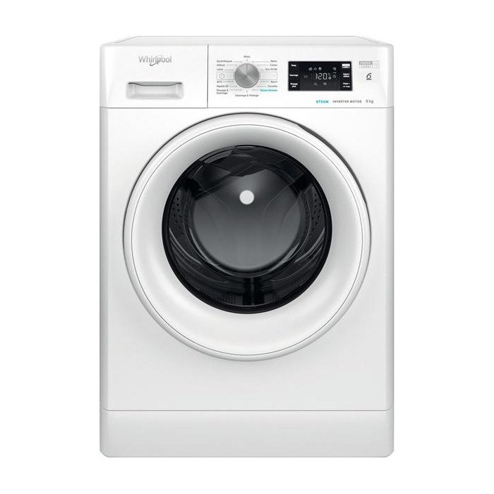 Whirlpool FFBS9479WVFR 9 kg 1400 U/min – Frontlader mit Bullauge